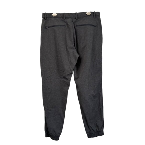 Uniqlo Heather Gray Performance Stretch Jogger Pants Mens Size Large - Picture 5 of 5